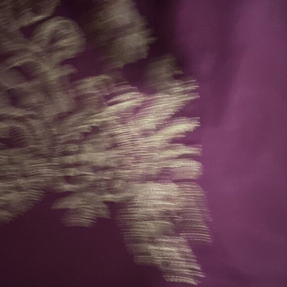 Sundance PS Purple Silk Peasant Blouse Tunic gold Floral Embroidered - Picture 5 of 6